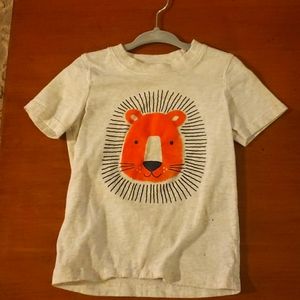 Boys lion tee